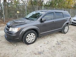 Dodge salvage cars for sale: 2016 Dodge Journey SE