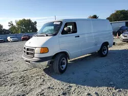 Salvage trucks for sale at Mebane, NC auction: 2003 Dodge RAM Van B1500