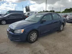 2014 Volkswagen Jetta Base en venta en Miami, FL