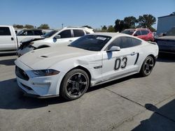 Salvage cars for sale at Sacramento, CA auction: 2021 Ford Mustang GT