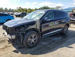 Salvage cars for sale at Florence, MS auction: 2018 Infiniti QX60