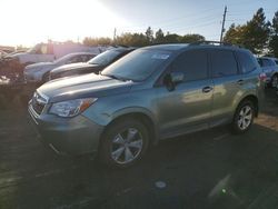 Salvage cars for sale from Copart Denver, CO: 2014 Subaru Forester 2.5I Premium