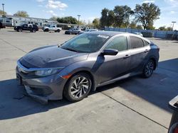 Honda salvage cars for sale: 2017 Honda Civic EX