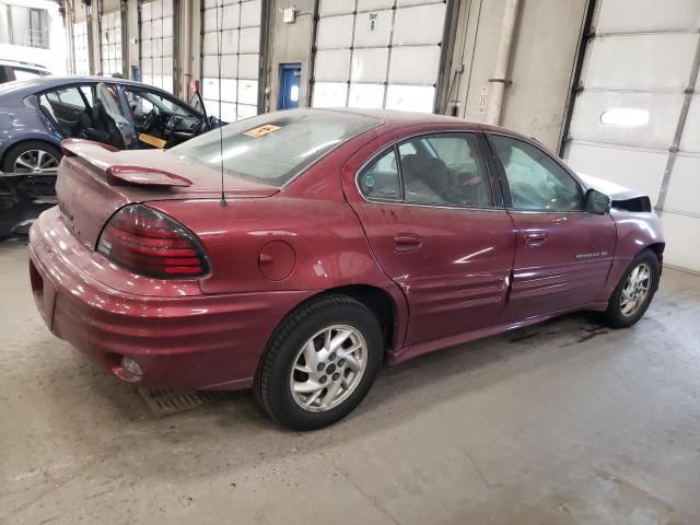 2001 Pontiac Grand AM SE1