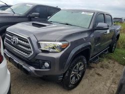 Toyota Tacoma Double cab Vehiculos salvage en venta: 2017 Toyota Tacoma Double Cab