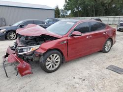 Salvage cars for sale at Midway, FL auction: 2018 KIA Optima LX