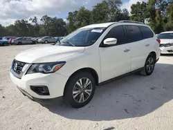 Nissan salvage cars for sale: 2019 Nissan Pathfinder S