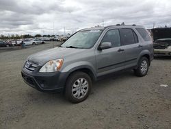 Honda salvage cars for sale: 2006 Honda CR-V EX