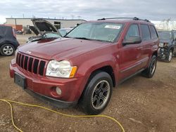 Salvage cars for sale at Elgin, IL auction: 2007 Jeep Grand Cherokee Laredo