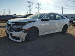 Salvage cars for sale at Elgin, IL auction: 2018 Honda Civic LX