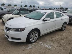 Chevrolet salvage cars for sale: 2019 Chevrolet Impala LT