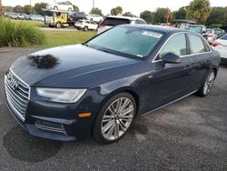 Salvage cars for sale at Riverview, FL auction: 2017 Audi A4 Prestige