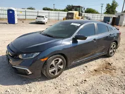 Salvage cars for sale at Oklahoma City, OK auction: 2019 Honda Civic LX