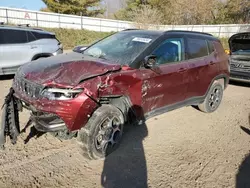 Jeep Compass salvage cars for sale: 2022 Jeep Compass Trailhawk