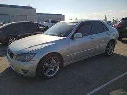 Salvage cars for sale at Rancho Cucamonga, CA auction: 2004 Lexus IS 300