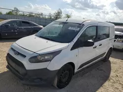 Salvage trucks for sale at Houston, TX auction: 2015 Ford Transit Connect XL