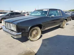 Salvage cars for sale at Grand Prairie, TX auction: 1979 Oldsmobile Delta 88