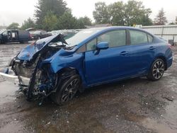 Salvage cars for sale at Finksburg, MD auction: 2013 Honda Civic SI