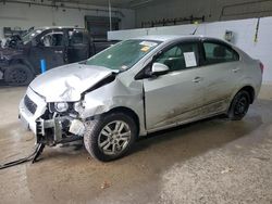 Salvage cars for sale at Candia, NH auction: 2014 Chevrolet Sonic LT