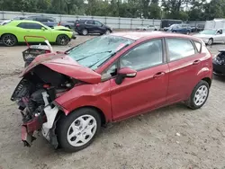 Salvage cars for sale at Hampton, VA auction: 2013 Ford Fiesta SE