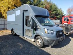 Salvage trucks for sale at Marlboro, NY auction: 2021 Ford Transit T-350 HD