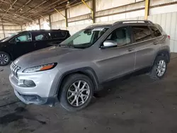 Jeep Vehiculos salvage en venta: 2018 Jeep Cherokee Latitude