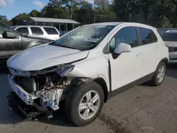 Chevrolet salvage cars for sale: 2019 Chevrolet Trax LS