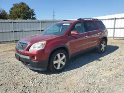 Salvage cars for sale at Mebane, NC auction: 2010 GMC Acadia SLT-1