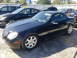 Salvage cars for sale at Walton, KY auction: 2001 Mercedes-Benz SLK 230 Kompressor