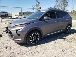 Salvage Cars with No Bids Yet For Sale at auction: 2022 Chevrolet Bolt EUV Premier