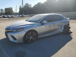 Salvage cars for sale at Savannah, GA auction: 2018 Toyota Camry L