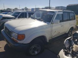 Toyota salvage cars for sale: 1996 Toyota Land Cruiser HJ85