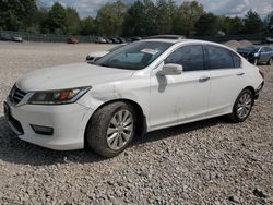 Salvage cars for sale at auction: 2015 Honda Accord EXL