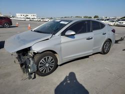 Salvage cars for sale from Copart Grand Prairie, TX: 2019 Hyundai Elantra SE