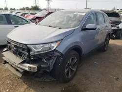 Salvage cars for sale at Elgin, IL auction: 2022 Honda CR-V SE