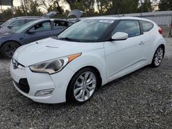 Flood-damaged cars for sale at auction: 2015 Hyundai Veloster