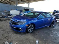 Salvage cars for sale at West Palm Beach, FL auction: 2020 Honda Civic LX