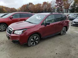 Salvage cars for sale at North Billerica, MA auction: 2017 Subaru Forester 2.5I Premium