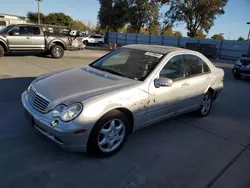 Salvage cars for sale at Sacramento, CA auction: 2003 Mercedes-Benz C 320