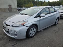 Salvage cars for sale at Exeter, RI auction: 2010 Toyota Prius