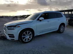 Salvage cars for sale at West Palm Beach, FL auction: 2018 Volvo XC90 T8