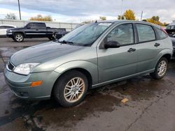 Ford Focus zx5 salvage cars for sale: 2005 Ford Focus ZX5