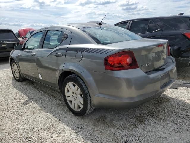 2012 Dodge Avenger SE