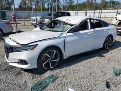 Salvage cars for sale from Copart Spartanburg, SC: 2021 Honda Accord Sport