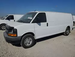 Salvage trucks for sale at Grand Prairie, TX auction: 2015 Chevrolet Express G3500