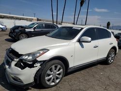 Salvage cars for sale at Van Nuys, CA auction: 2017 Infiniti QX50