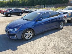 Salvage cars for sale at Baltimore, MD auction: 2019 Hyundai Elantra SEL