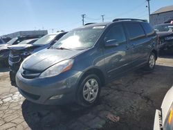 Salvage cars for sale at Chicago Heights, IL auction: 2009 Toyota Sienna XLE