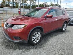 Salvage cars for sale at Spartanburg, SC auction: 2016 Nissan Rogue S