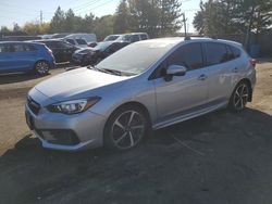 Salvage cars for sale at Denver, CO auction: 2022 Subaru Impreza Sport